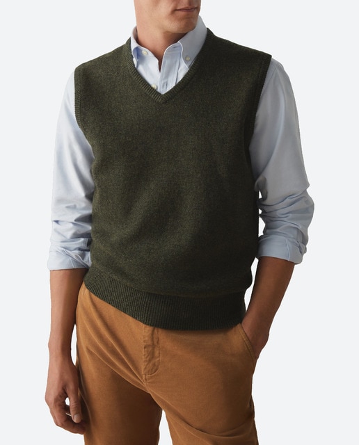 Imagen 0 de Chaleco de hombre de punto