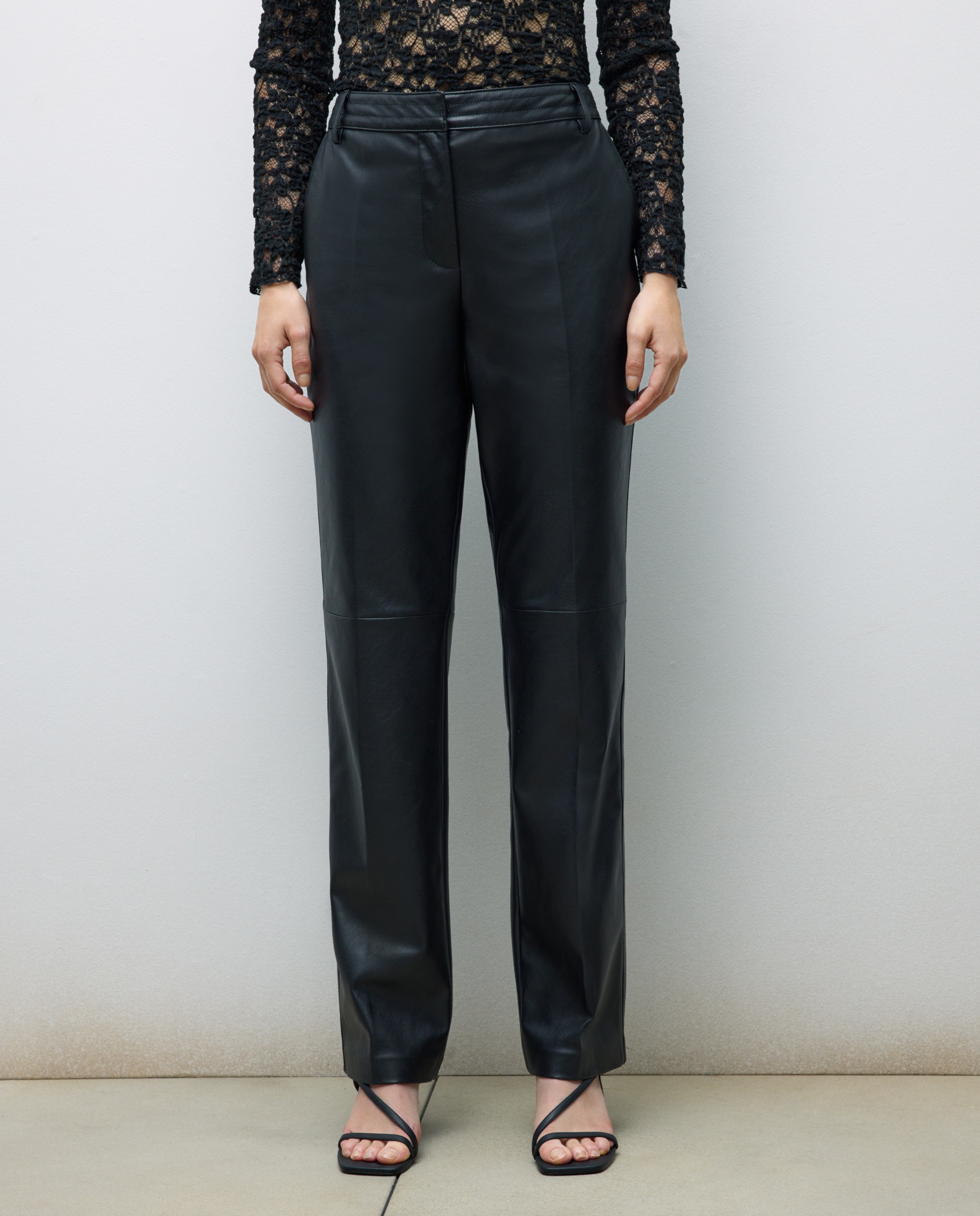 Ropa Pantalones Cuero Mujer Corte Ingles Pantalones De Polipiel En