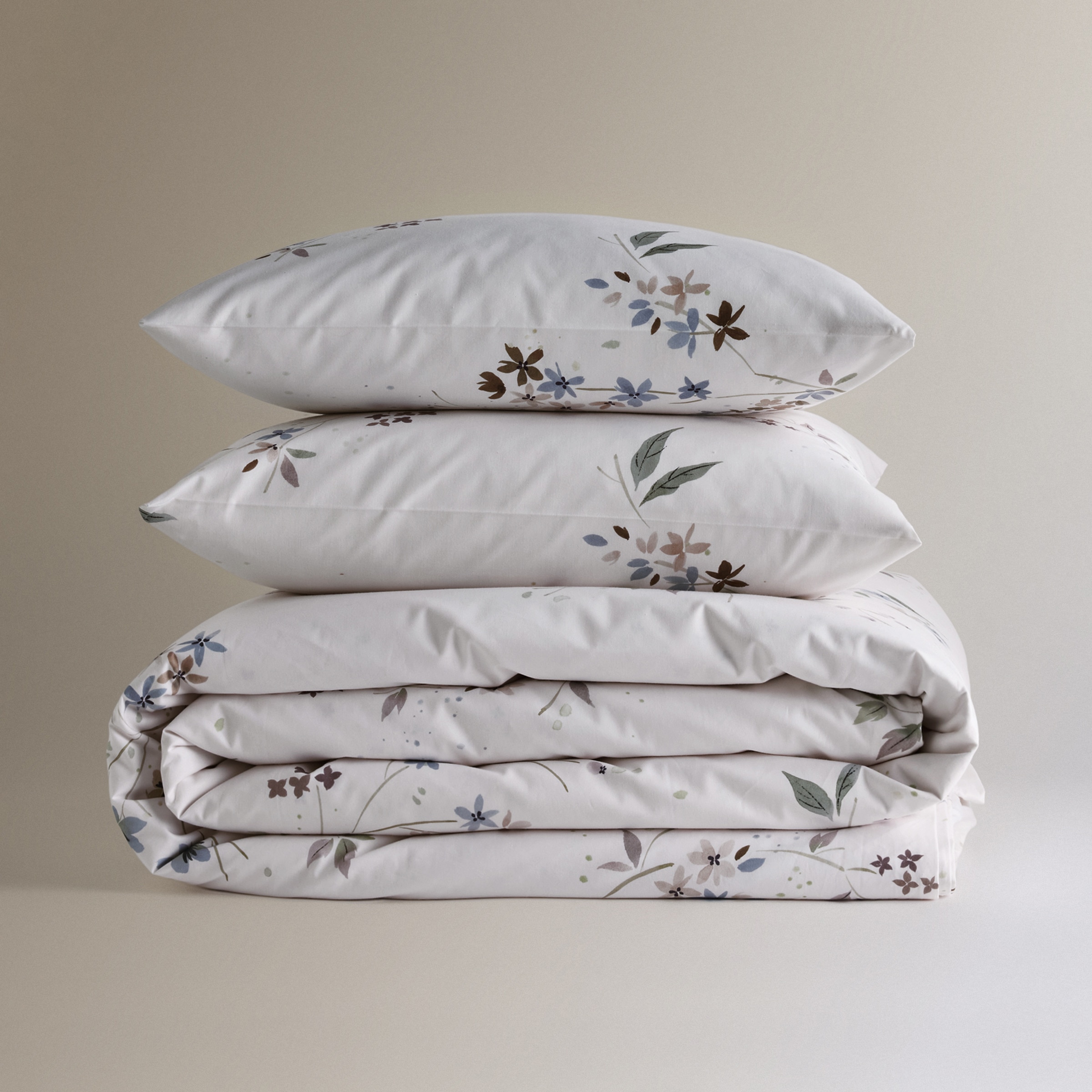 Conjunto de Capa de Edredão de Algodão Kora Multicolor-6