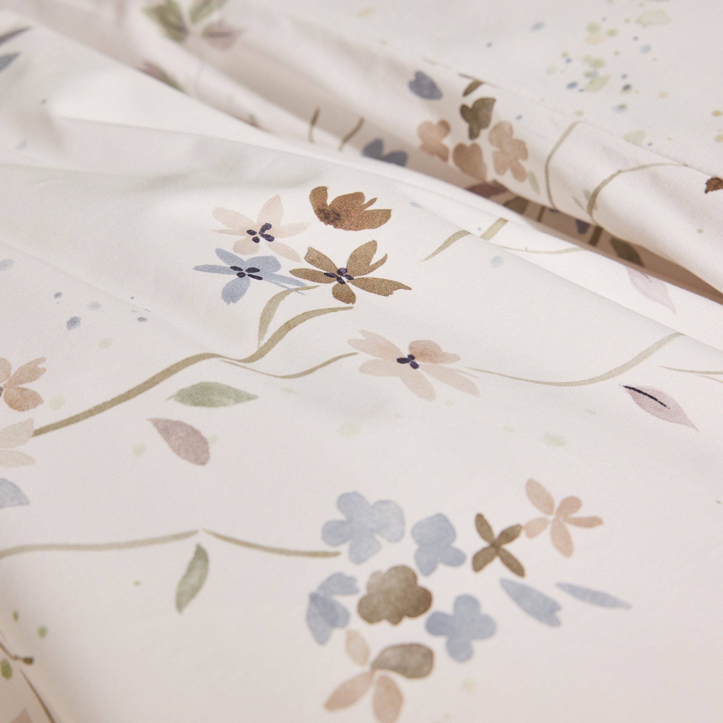 Conjunto de Capa de Edredão de Algodão Kora Multicolor-4