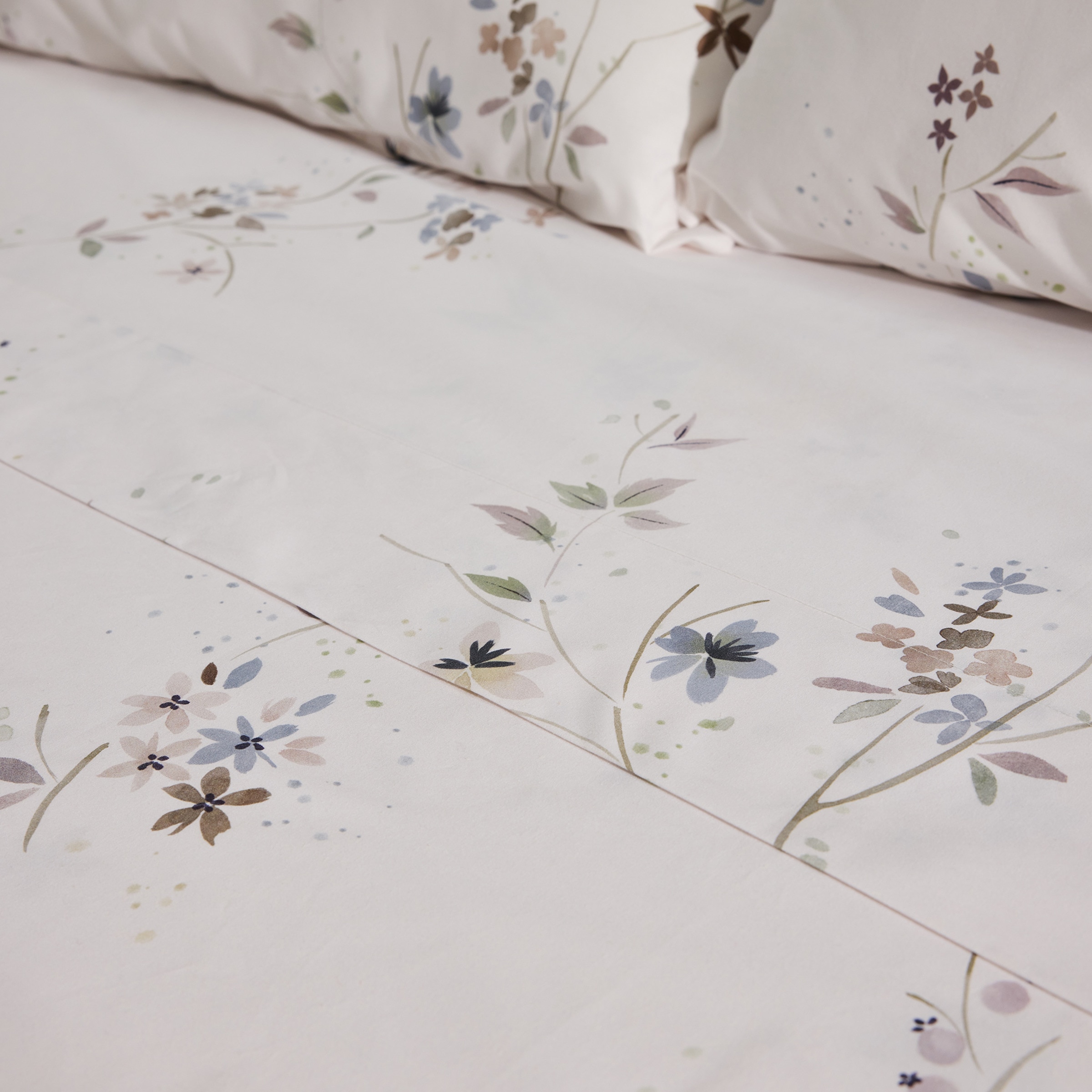 Conjunto de Lençóis de Algodão Kora Multicolor-3