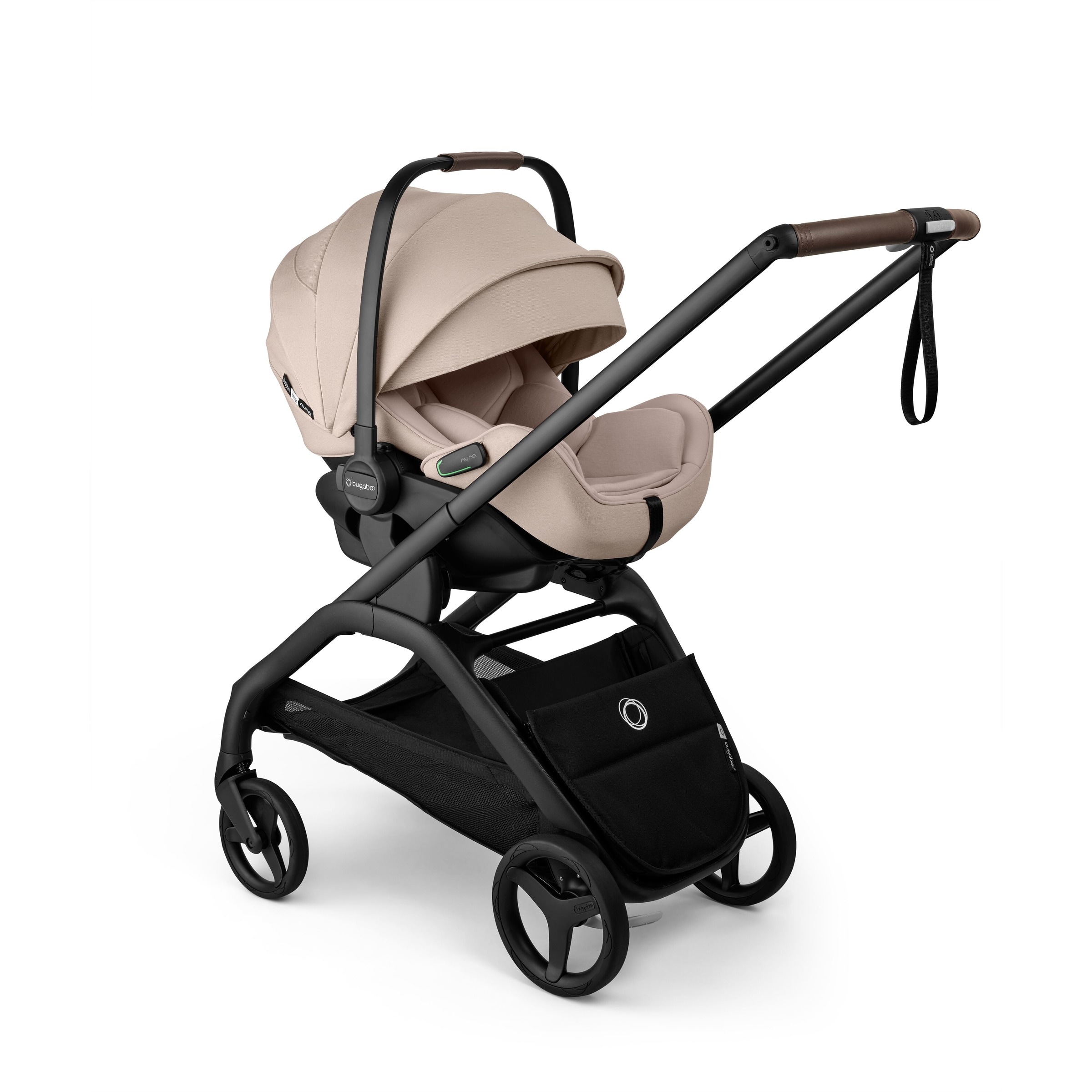 Cadeira de Passeio Bugaboo Otter by Nuna i-size com encosto reclinável, desde o nascimento até aos 15 meses (40 - 83 cm) Bege-6