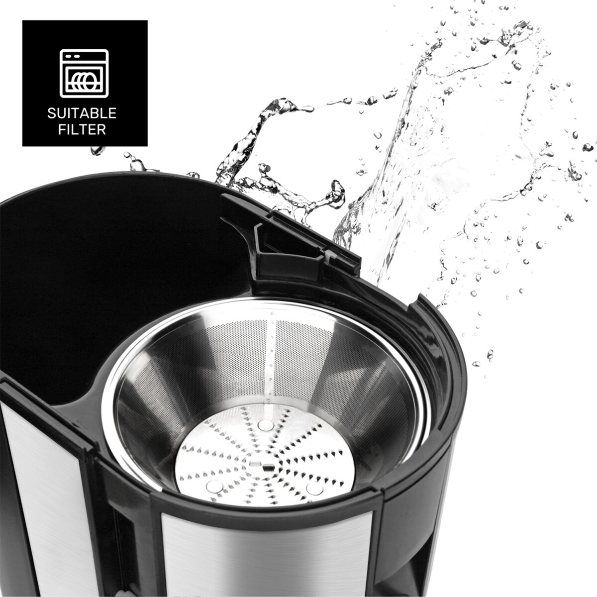Liquadora Taurus Liquafruits Pro Compact con 2 velocidades Acero Inox-4