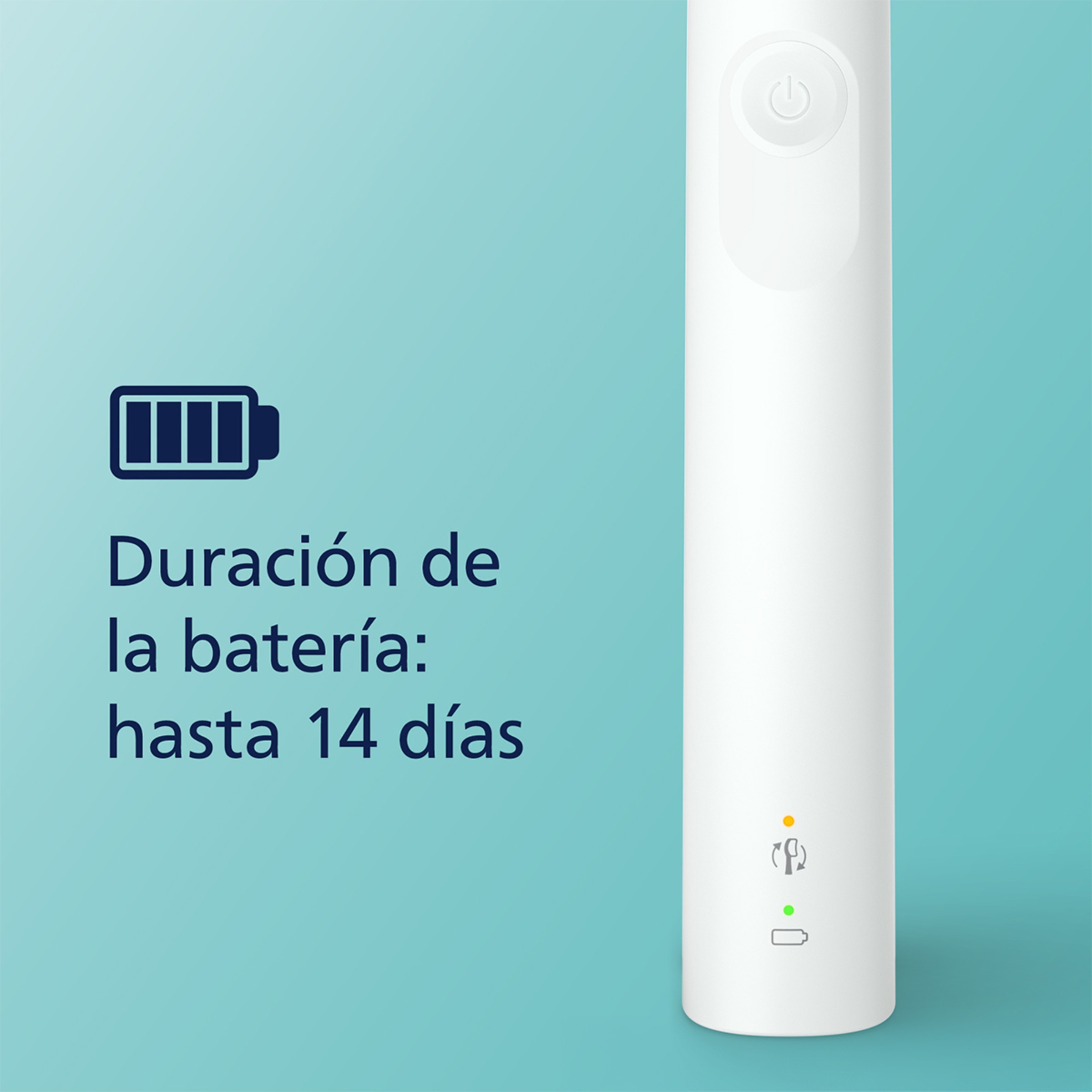 Cepillo de dientes eléctrico Philips Sonicare 3100, tecnología sónica, sensor de presión Blanco-6