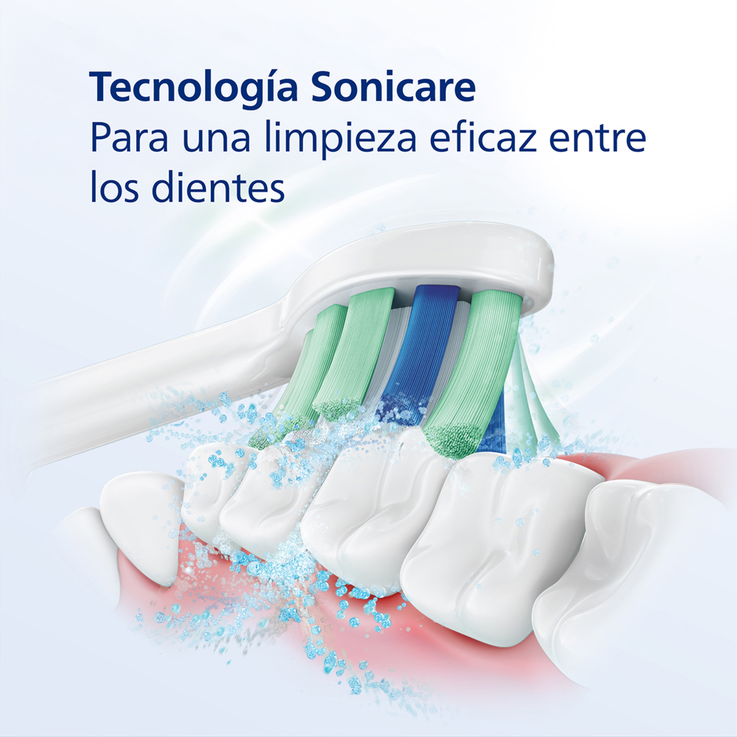 Cepillo de dientes eléctrico Philips Sonicare 3100, tecnología sónica, sensor de presión Blanco-4