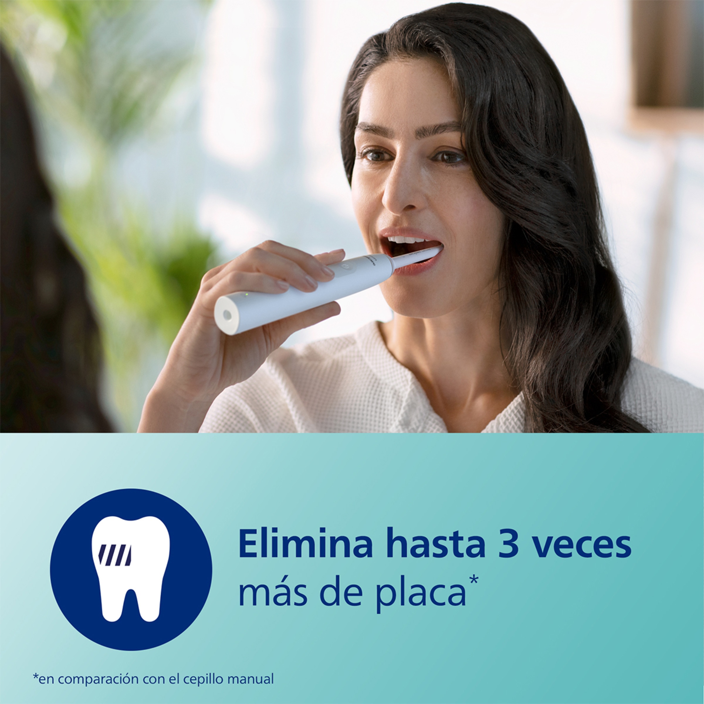 Cepillo de dientes eléctrico Philips Sonicare 3100, tecnología sónica, sensor de presión Blanco-2