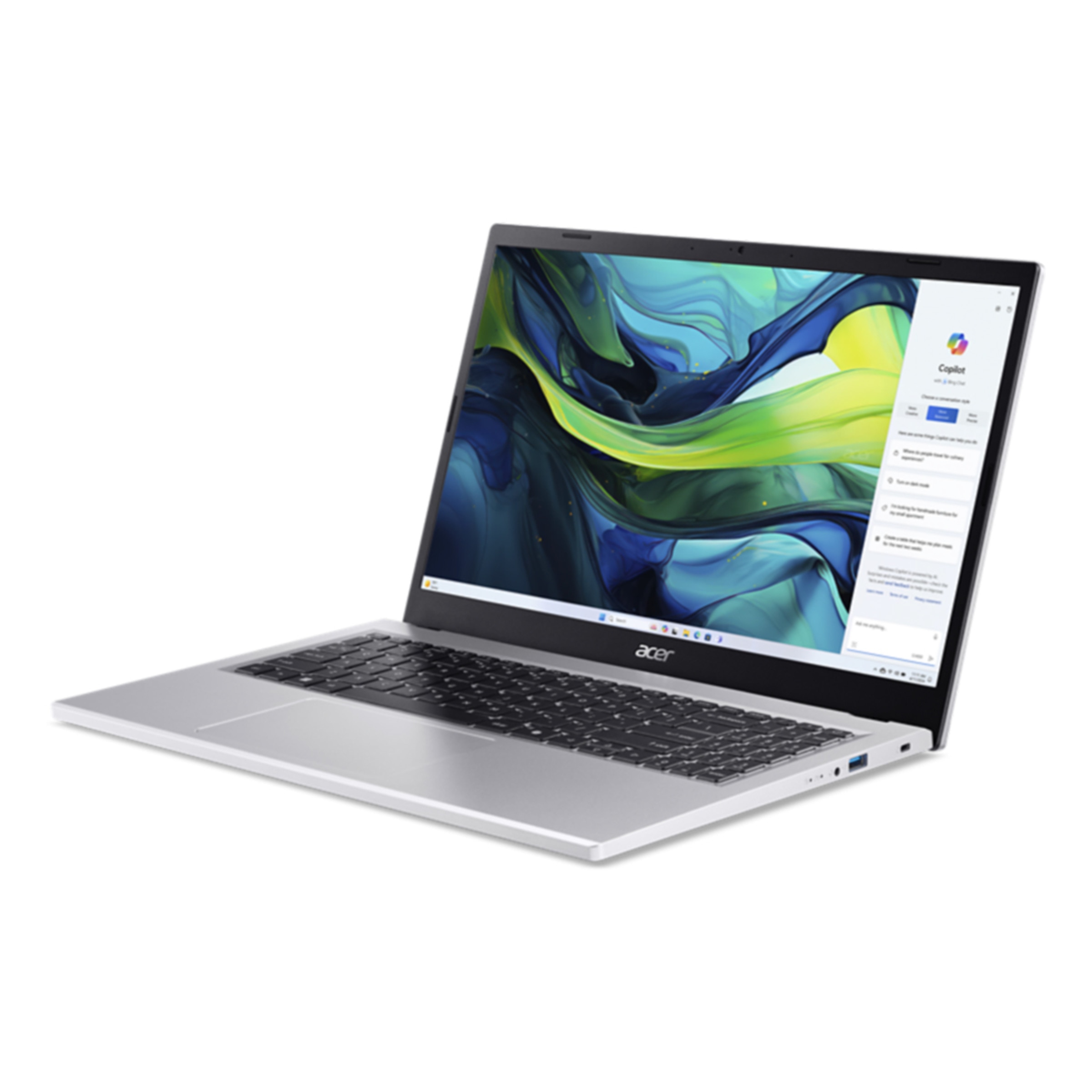 Portátil ACER Aspire Go 15, i5-1334U, 16GB, 1TB SSD, 15.6", W11 Plata-4