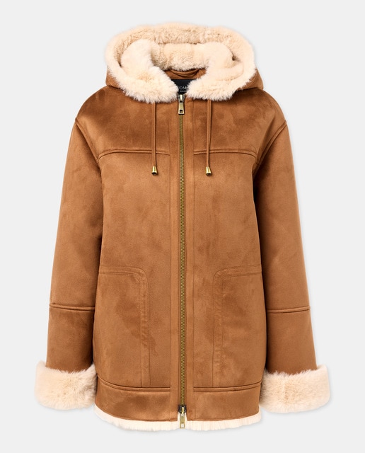 Imagem 0 de Parka de mulher com capuz