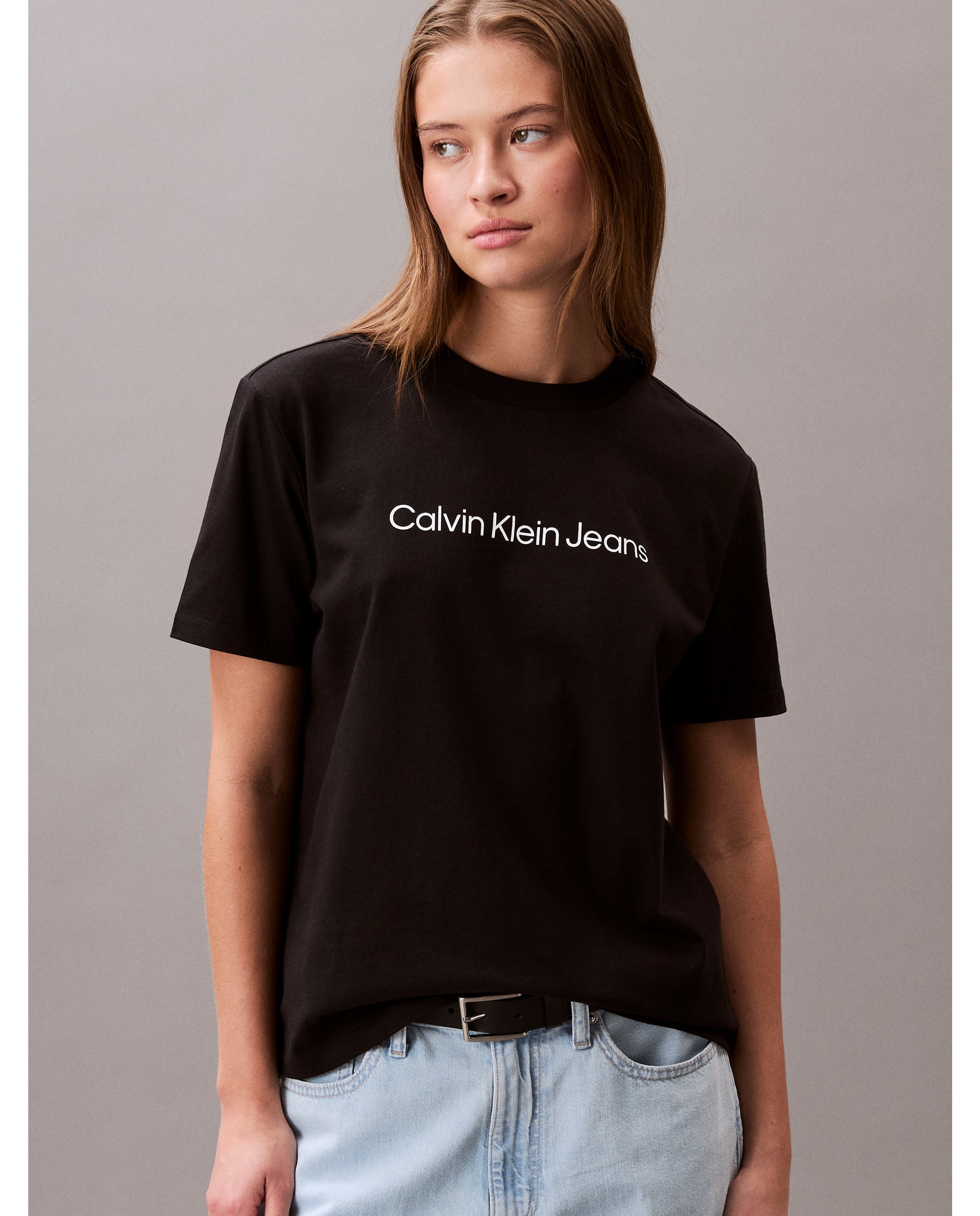 Camiseta Calvin Klein Jeans Mujer Calvin Klein Camiseta Mujer 4984