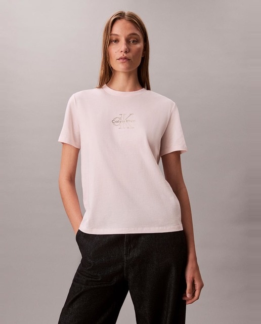 Imagem 0 de T-shirt com Logótipo Metalizado