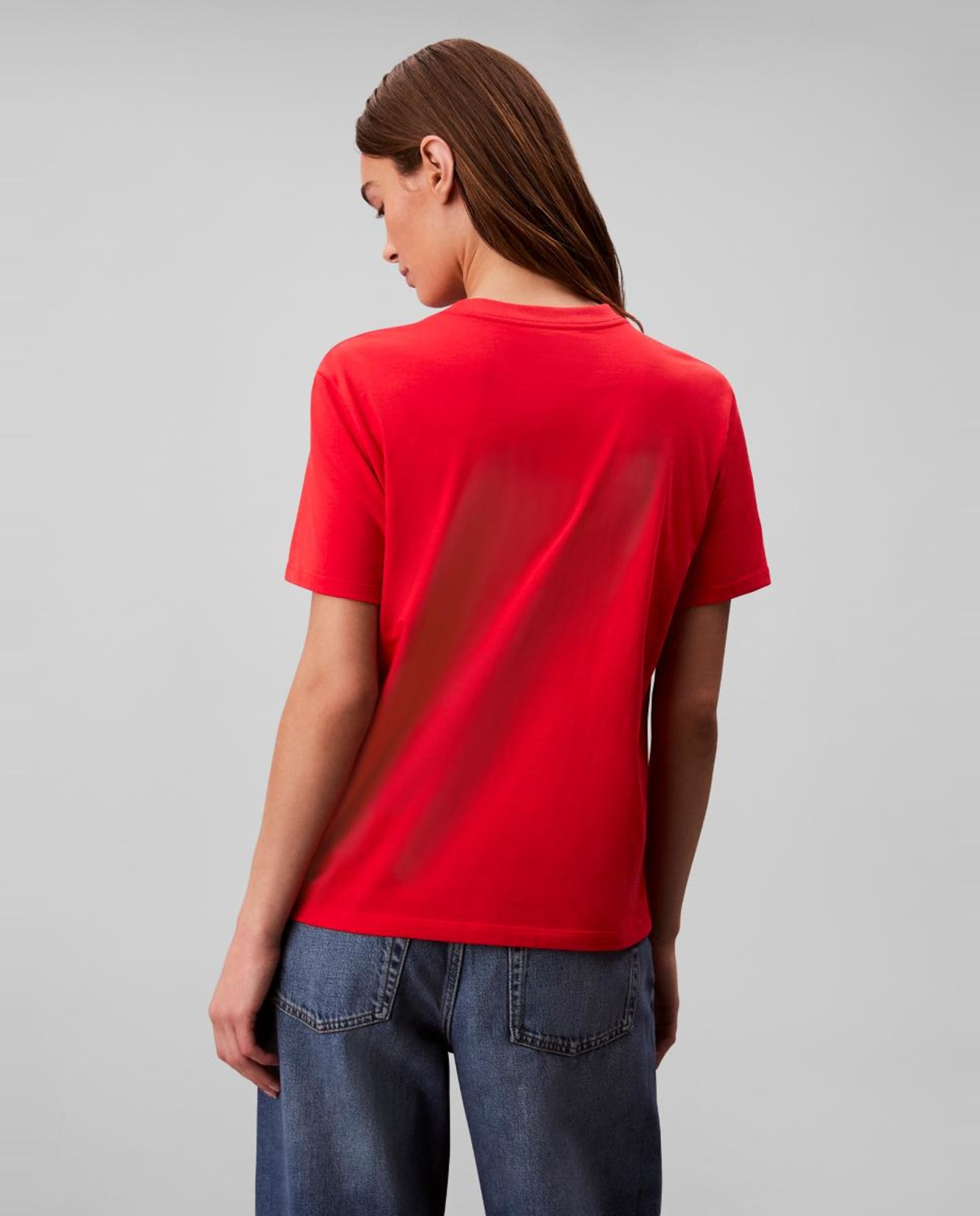 T-shirt com Ilustração Vermelho-5