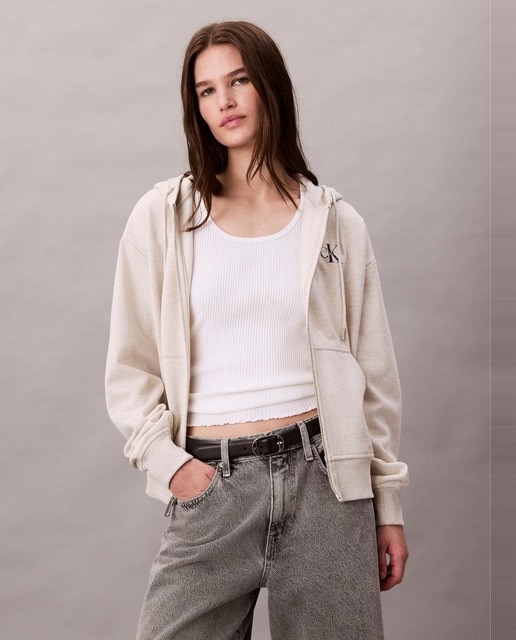 Imagem 0 de Sweatshirt com Capuz e Fecho de Correr