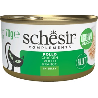 Alimeno Húmido para Gato Frango lata 70 g - Schesir