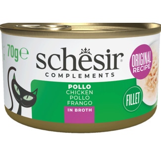 Alimento Húmido para Gato Frango lata 70 g - Schesir