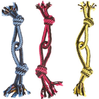 Brinquedo para Cão Corda Twister Sortido 1 embalagem - M-pets