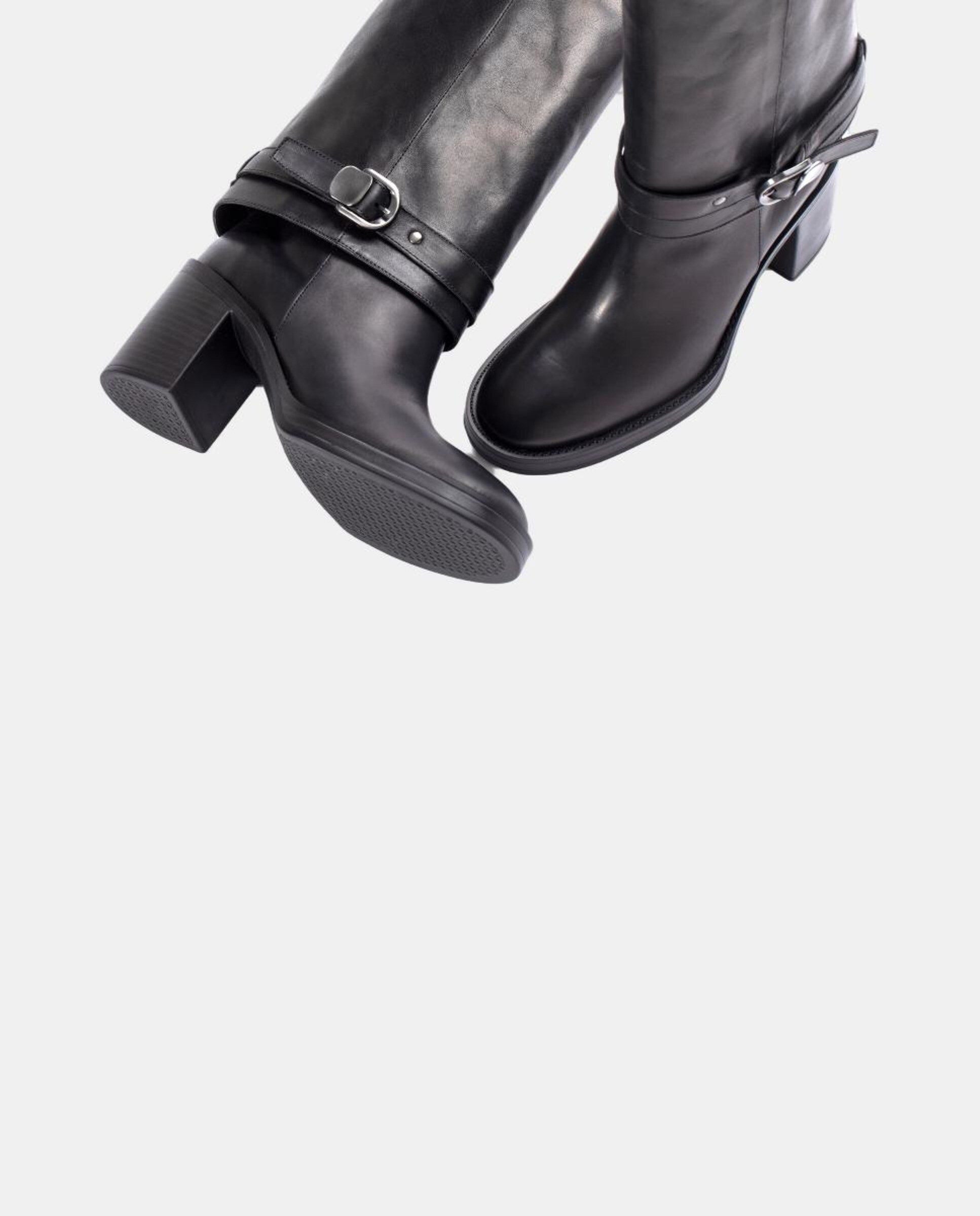 Boot Botas De CuÃ±as Cuero Botas CuÃ±a Media CaÃ±a Botines