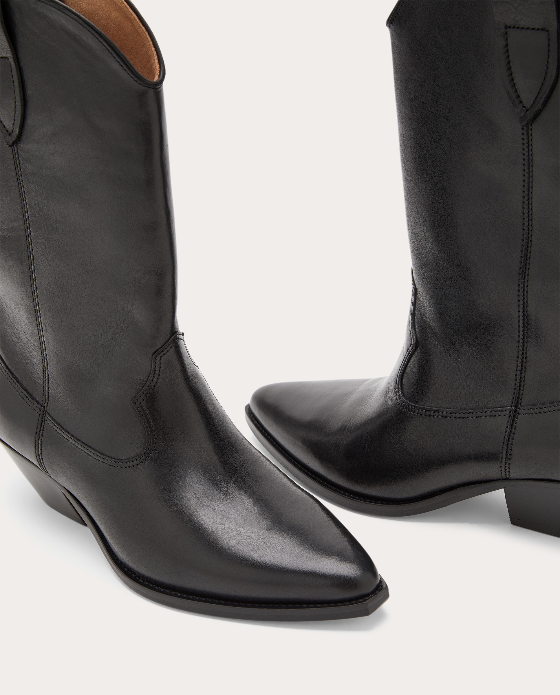 Botins com Tacão Duerto Preto-4