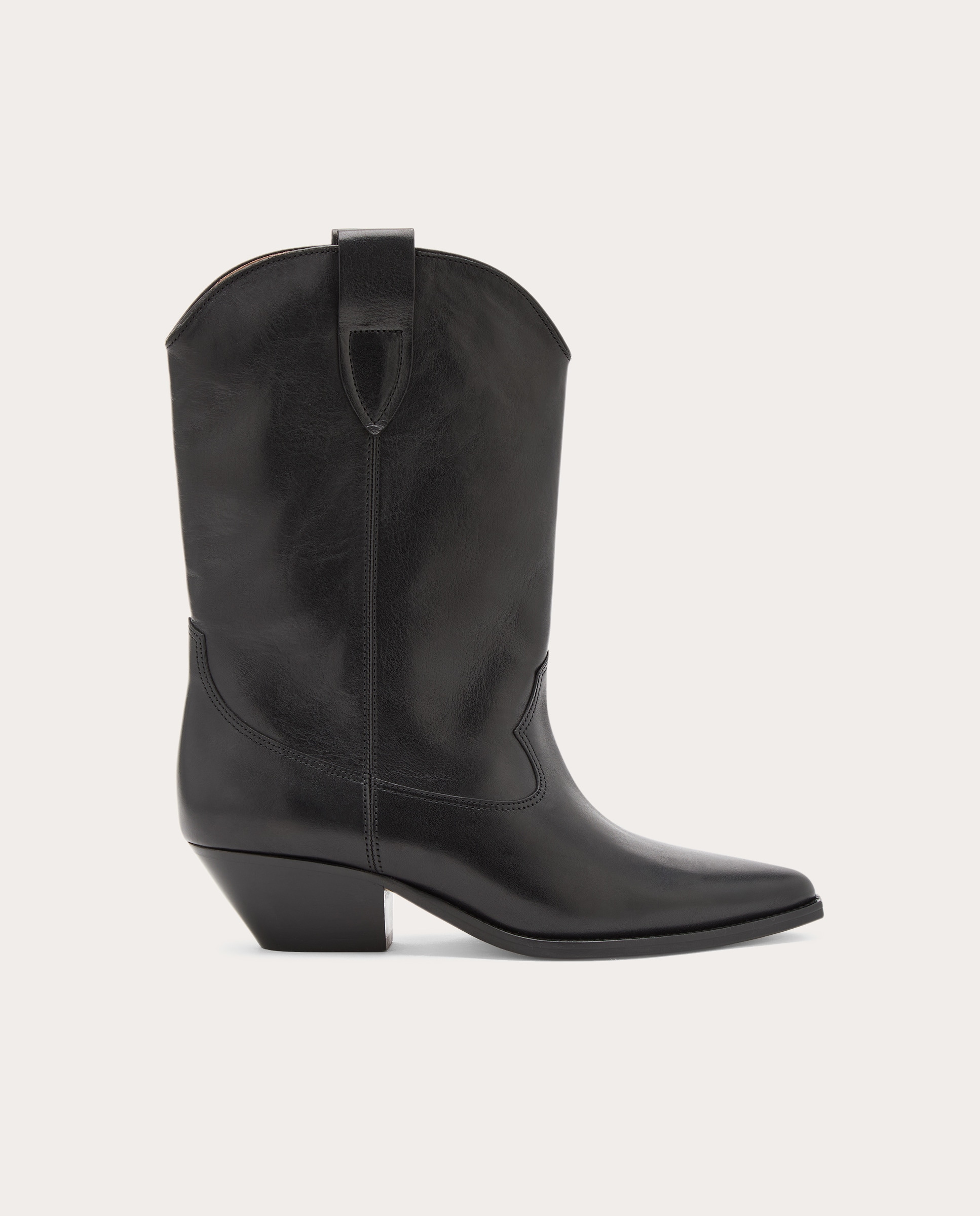 Botins com Tacão Duerto Preto-1