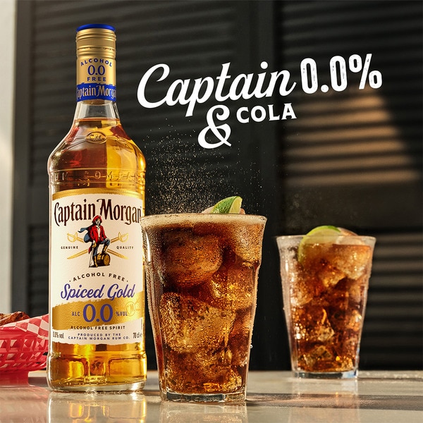 alkoholfreier Rum Spiced Gold 0.0% Flasche 70 cl