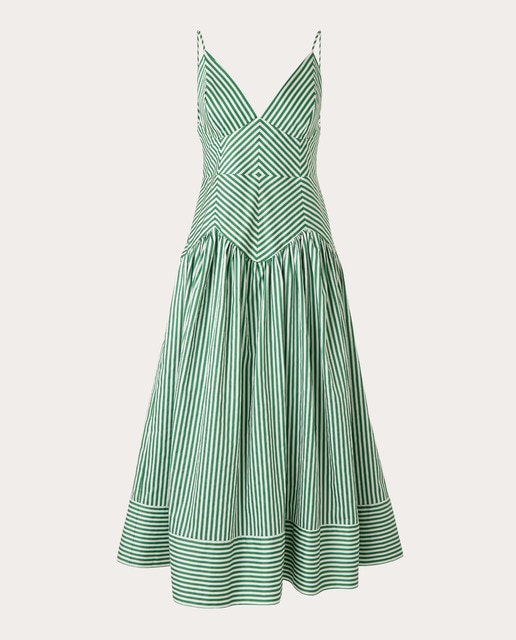 Imagen 0 de Vestido midi de algodón