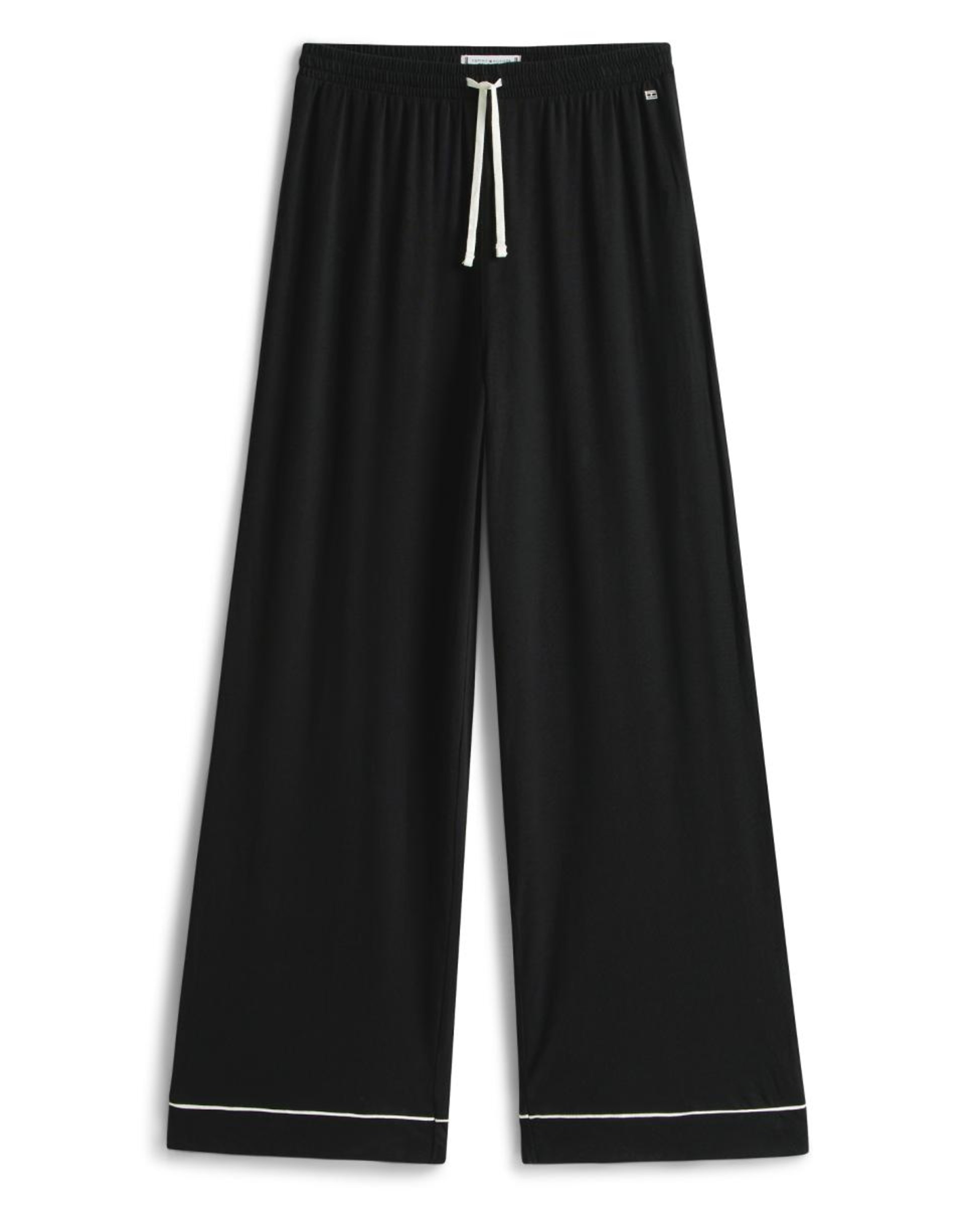Conjunto de Pijama de Modal Preto-6