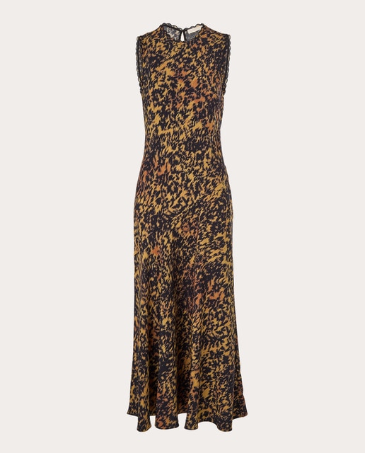 Imagen 0 de Vestido midi Clea estampado