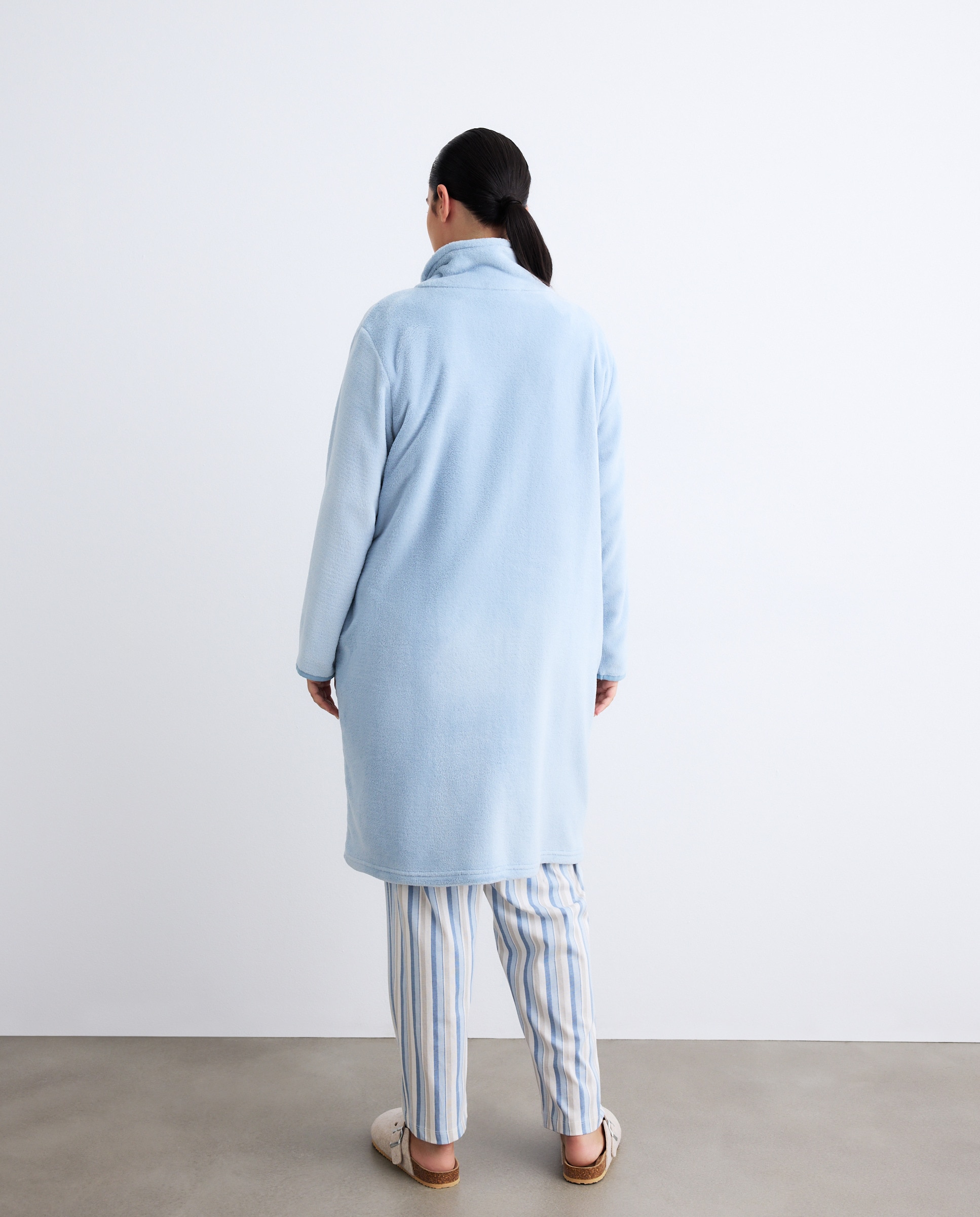 Robe com fecho-éclair 410 Azul Claro-2
