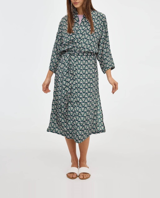 Imagen 0 de Kimono largo estampado