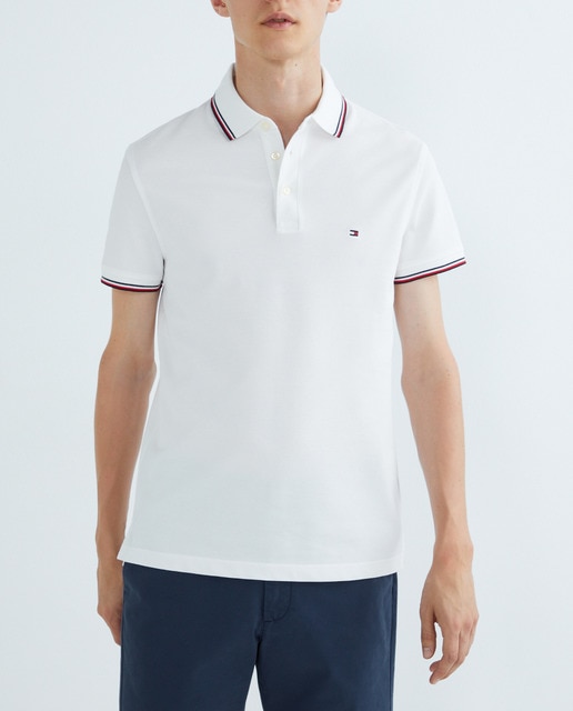 Imagen 0 de Polo de hombre de manga corta con detalles corporativos