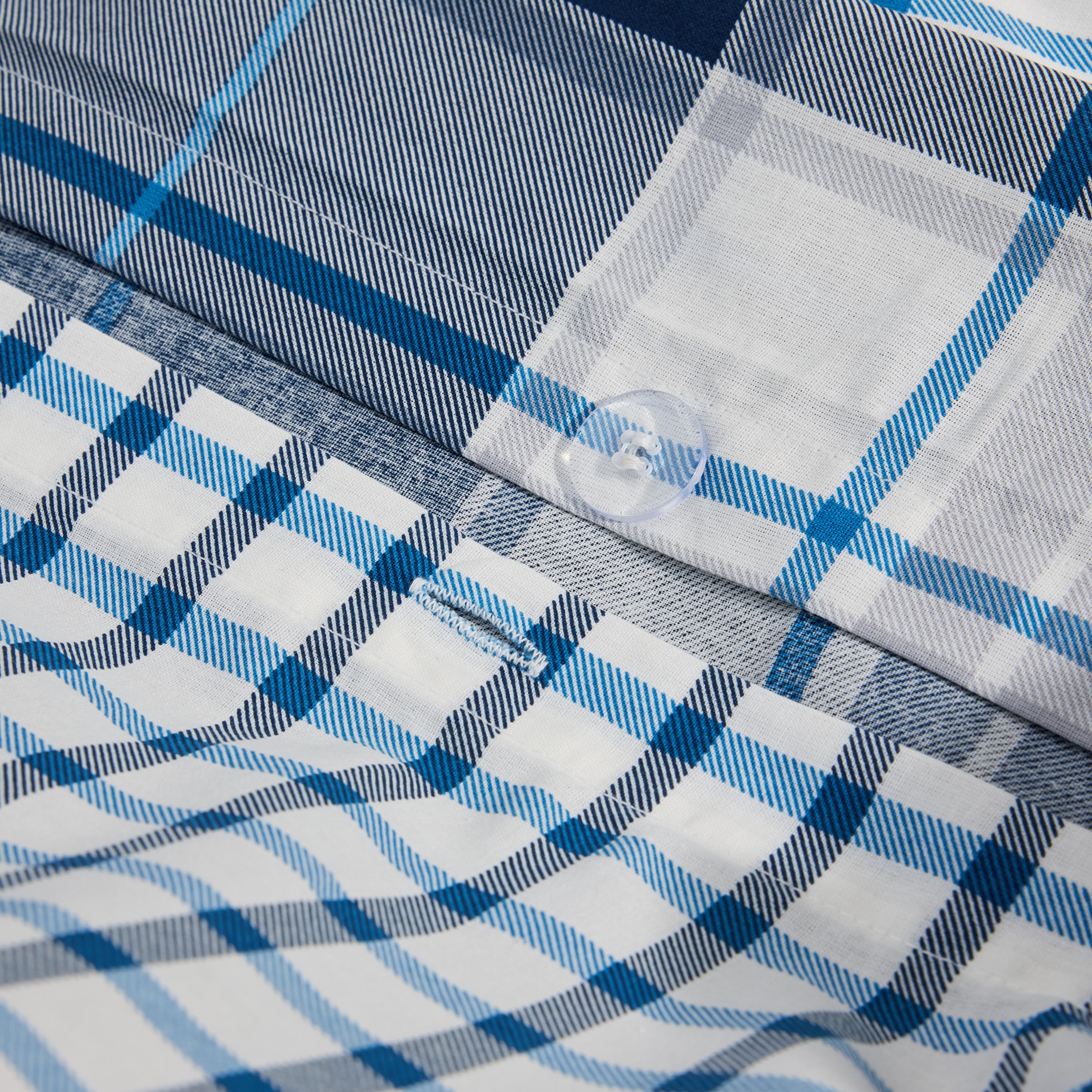 Conjunto de Capa de Edredão Brody Azul-6