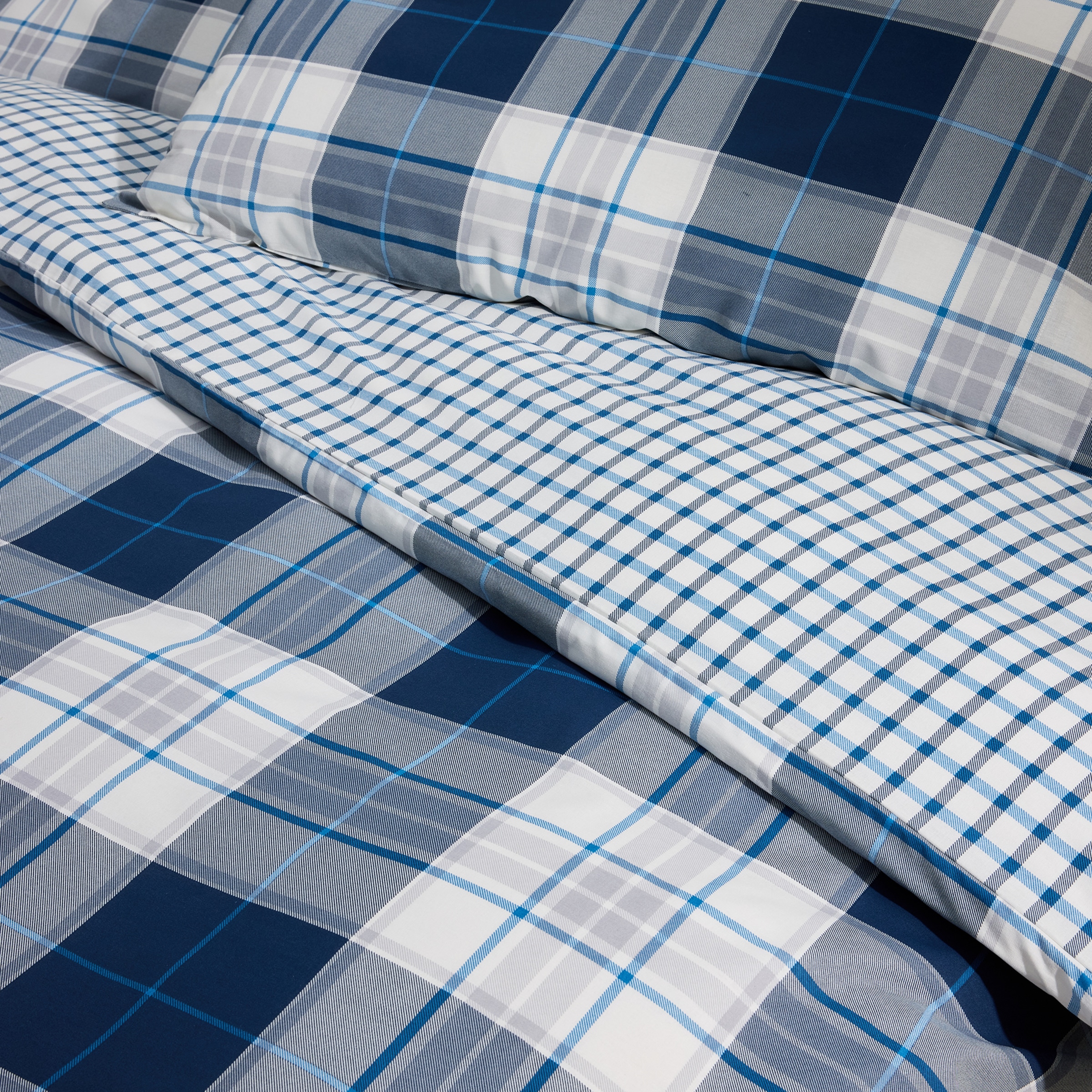 Conjunto de Capa de Edredão Brody Azul-4