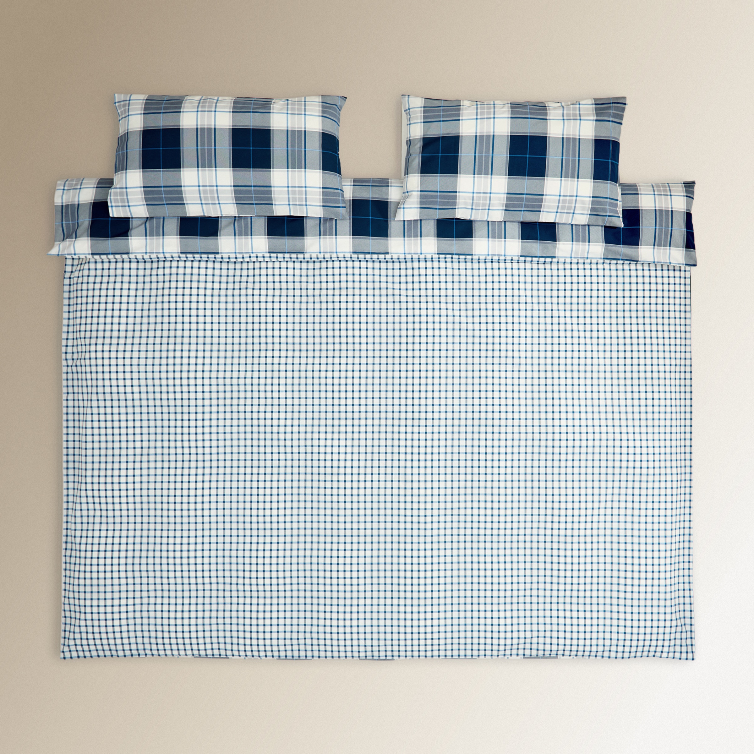 Conjunto de Capa de Edredão Brody Azul-3