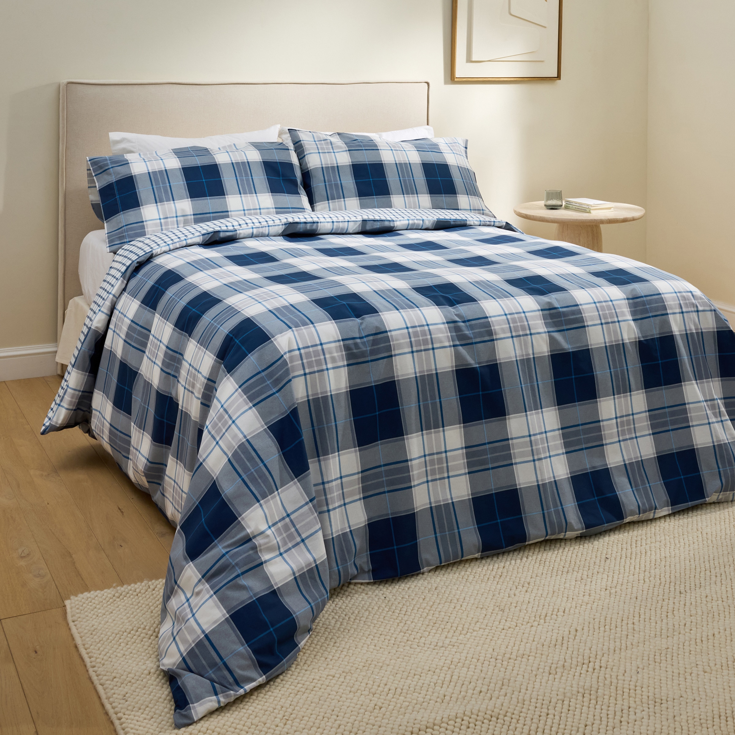 Conjunto de Capa de Edredão Brody Azul-1