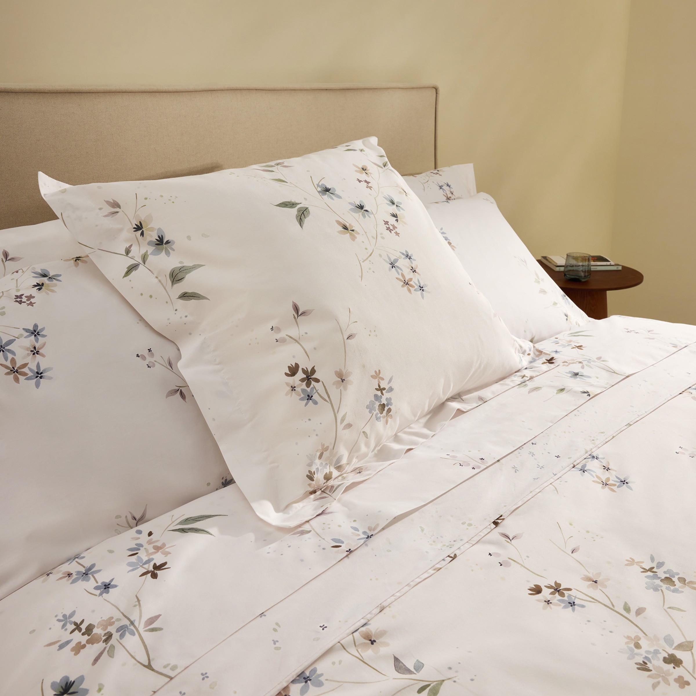 Conjunto de Capa de Edredão de Algodão Kora Multicolor-7