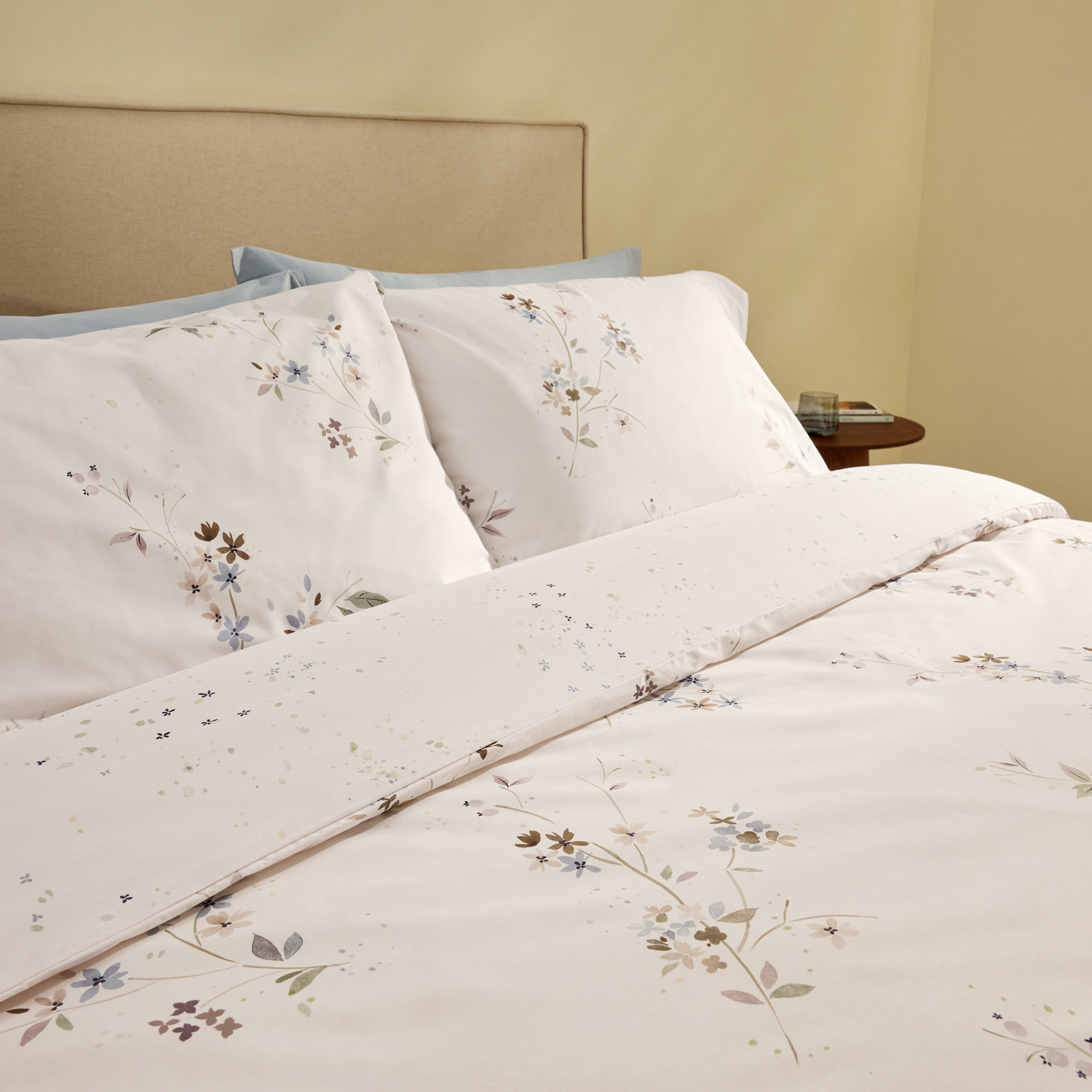 Conjunto de Capa de Edredão de Algodão Kora Multicolor-3