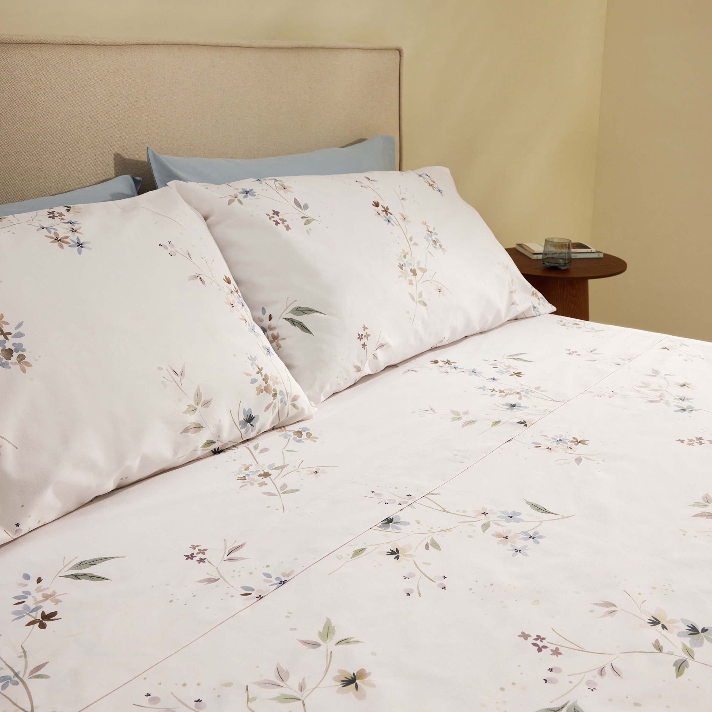 Conjunto de Lençóis de Algodão Kora Multicolor-1