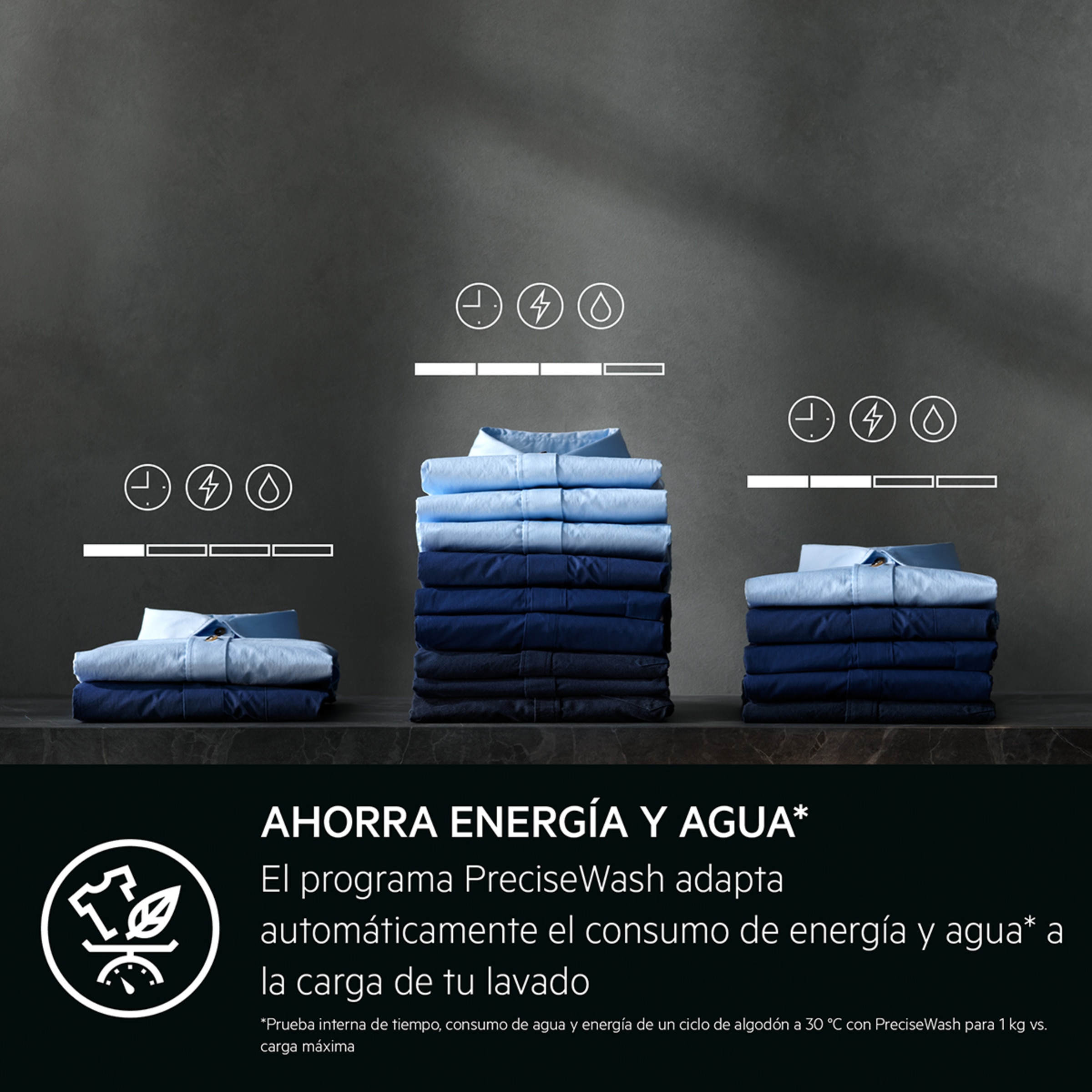 Máquina de Lavar Roupa AEG Série 7000 L7FEE842S Carga Frontal, ProSteam, de 8 Kg e 1400 rpm - Silver Silver-8