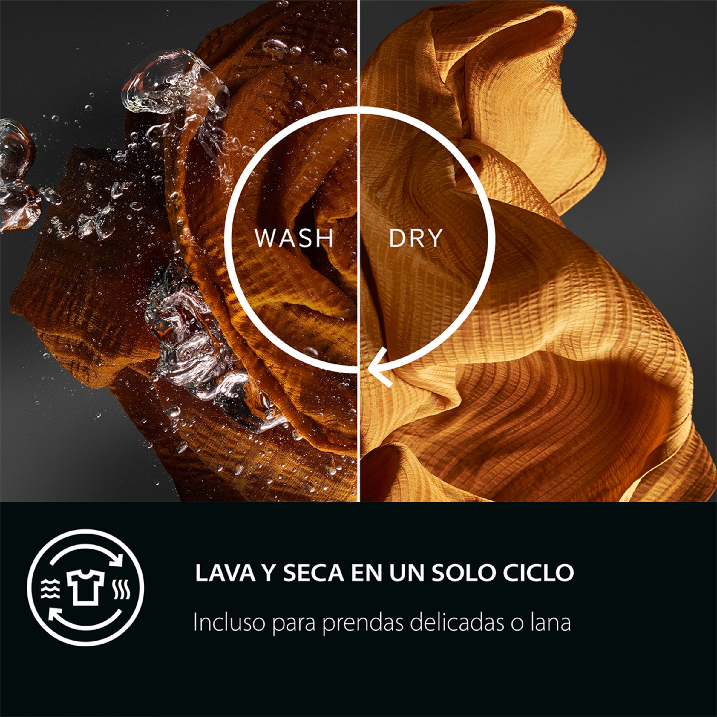 Lavadora secadora AEG 10 kg / 1.600 rpm  - LWR7316O4O Blanco-13