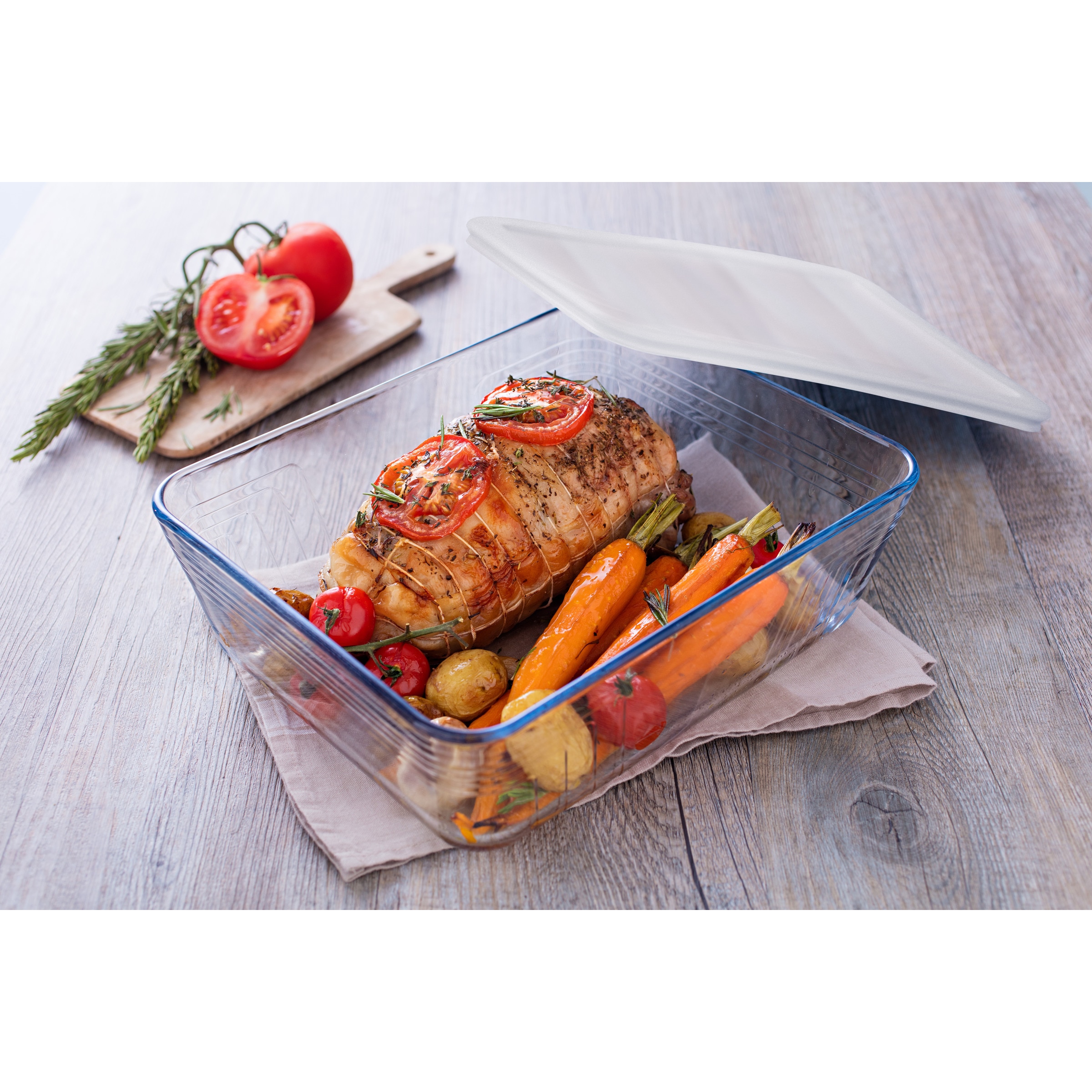 Set de 2 herméticos Cook & Freeze Pyrex Transparente-9