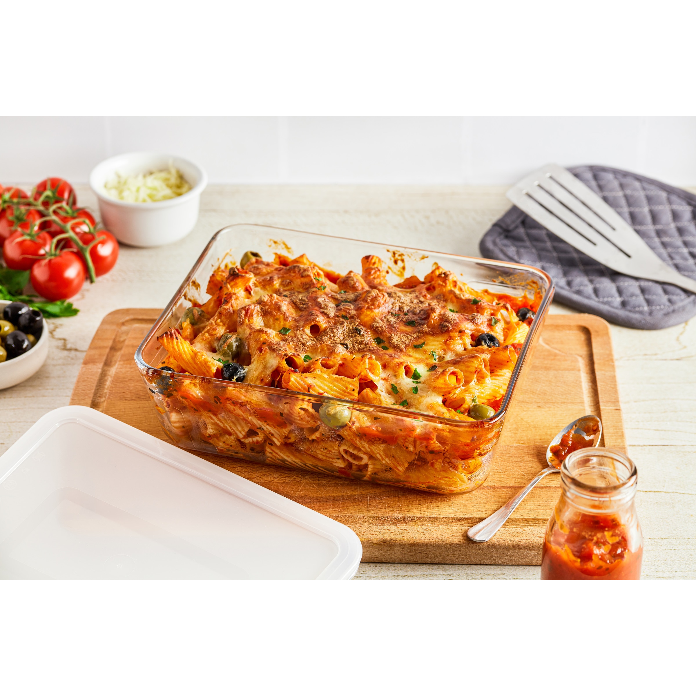 Set de 2 herméticos Cook & Freeze Pyrex Transparente-13