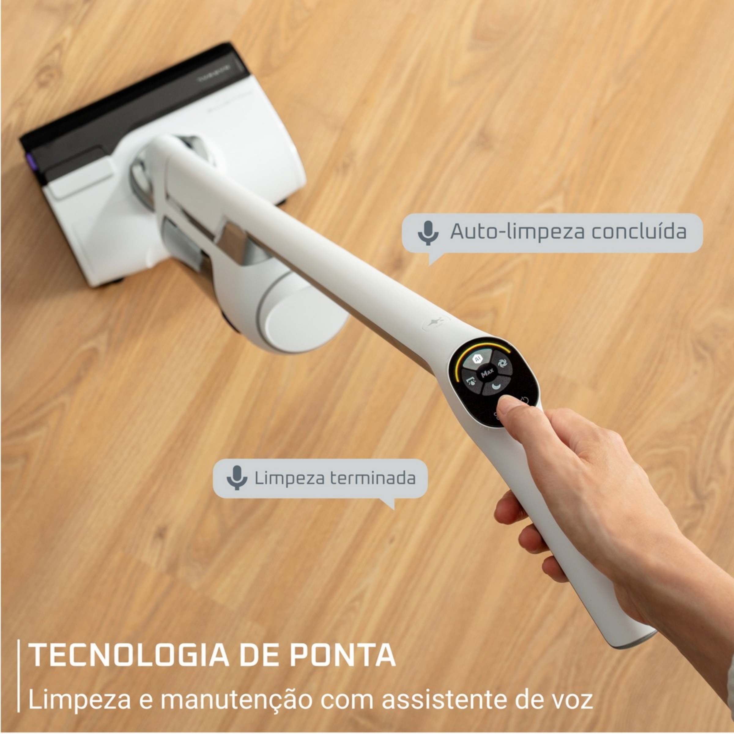 Máquina de Limpeza Rowenta X-Clean 10 GZ7035 com Tecnologia Wet & Dry Branco-7