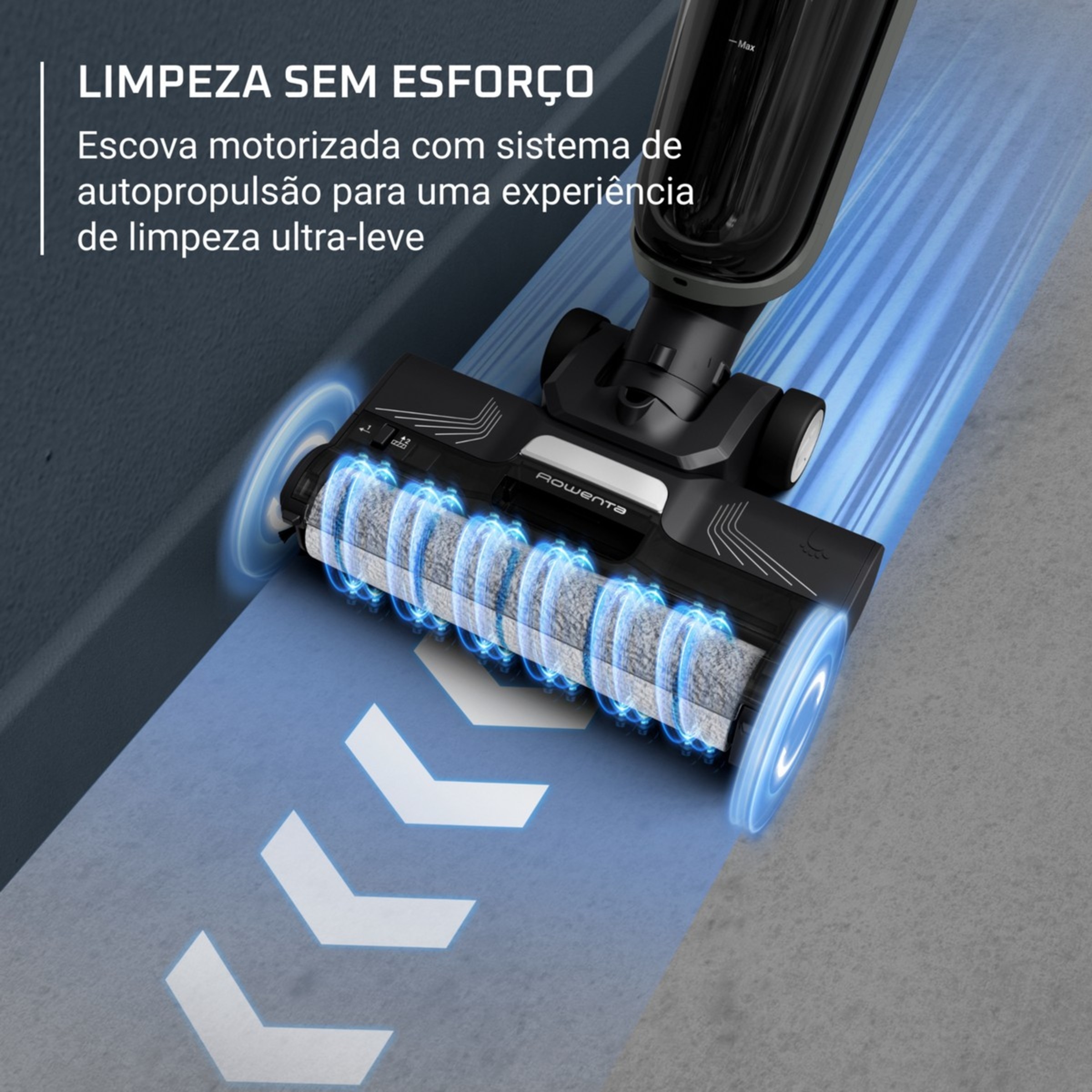 Máquina de Limpeza Rowenta GZ5035WO X-Clean 4, Lava e Aspira, Sistema Autolimpeza, Autonomia de 50 min - Cinzento e Preto Cinzento / Preto-6