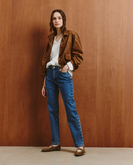 Imagem 0 de Jeans Straight Lisas