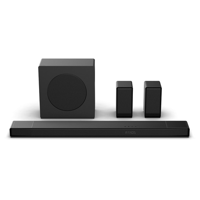 Imagen 0 de Barra de sonido Hisense AX-5140Q, Dolby Atmos 5.1.4 canales, 600W con Subwoofer inalámbrico + Altavoces traseros
