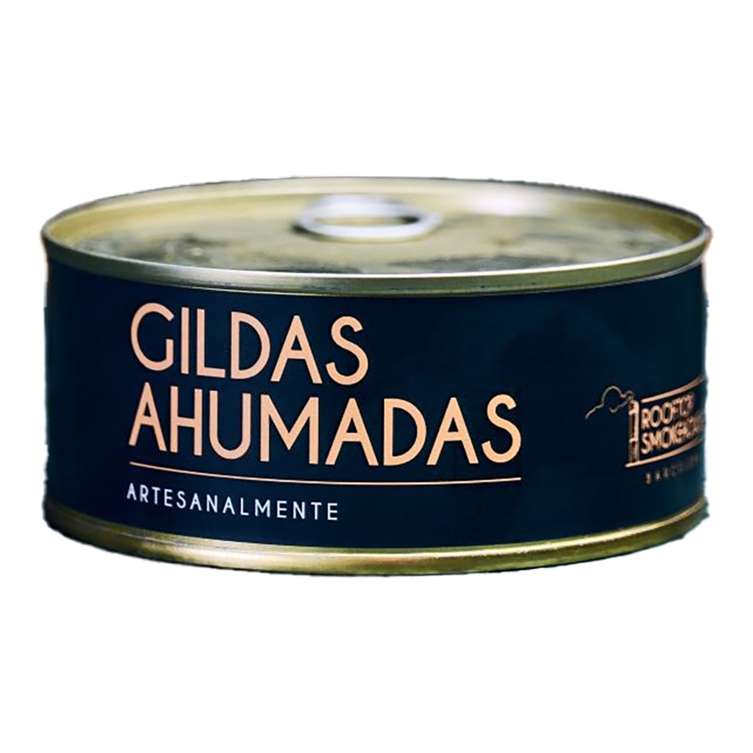 Gildas piparra, aceituna gordal y anchoa ahumada Rooftop Smokehouse 1