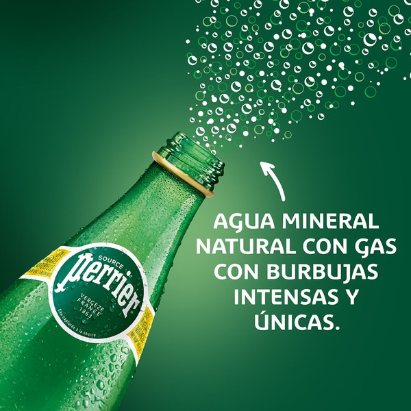 Mineralwasser mit Kohlensäure Flasche 1 l