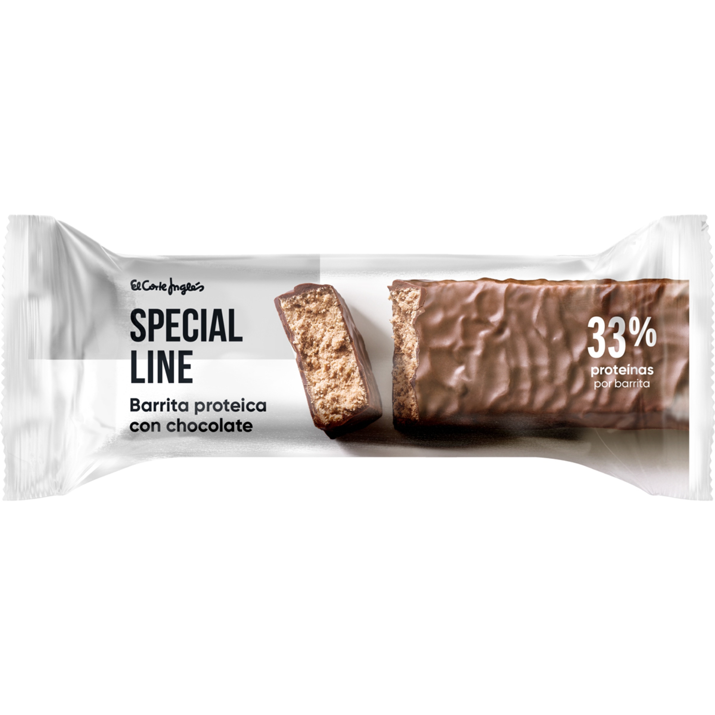 barrita proteica con chocolate unidad 35 g