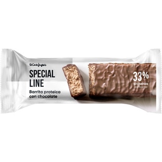 barrita proteica con chocolate unidad 35 g - Special Line El Corte Ingles
