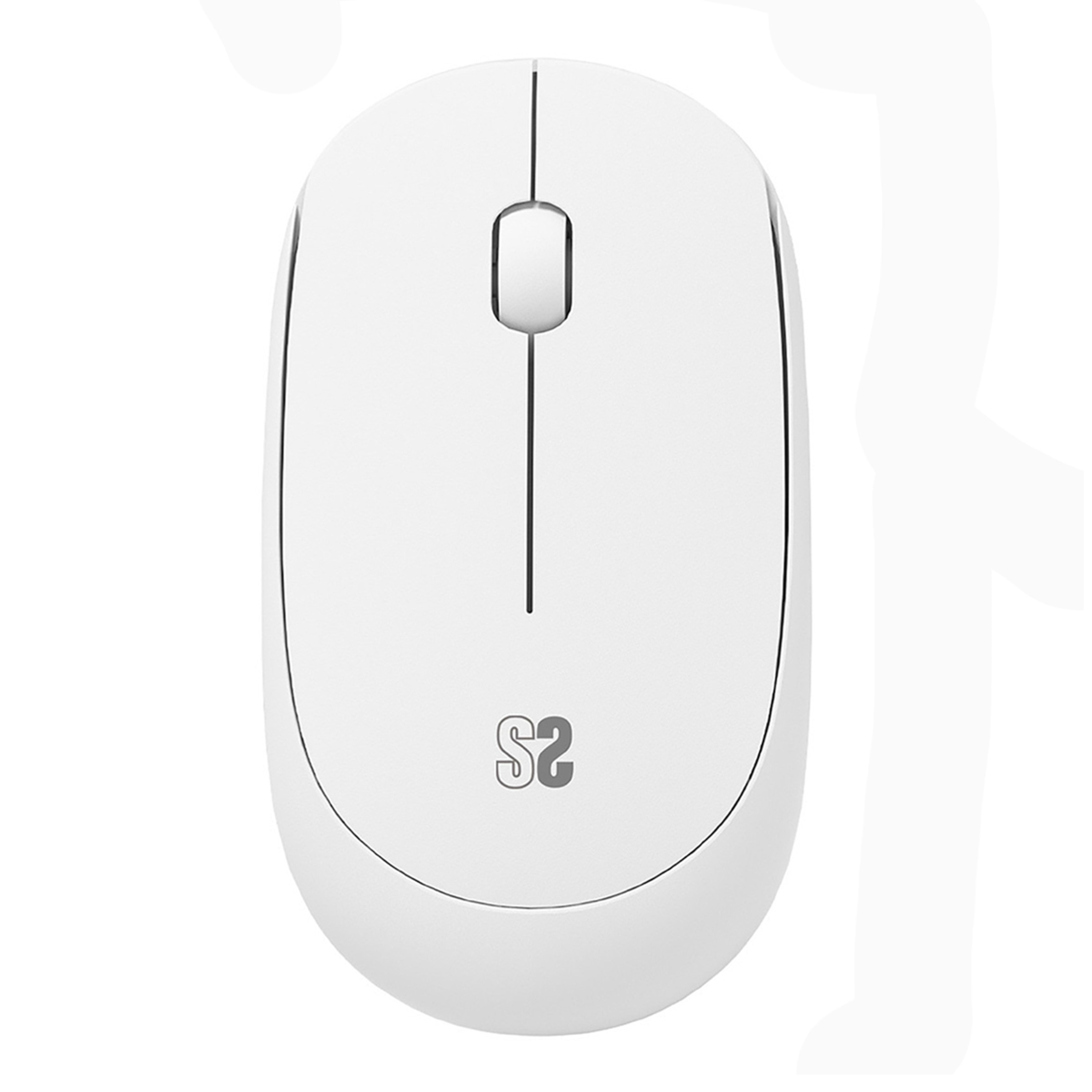 Imagen 0 de Ratón Subblim inalámbrico, silencioso, ambidiestro, USB, blanco