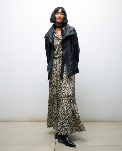 Imagen 0 de Falda larga estampada